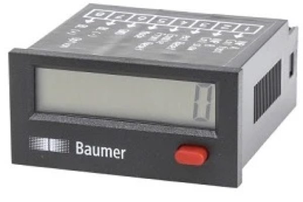 Bidirectional digital contador LCD 8 digit Baumer ISI30.010AA01