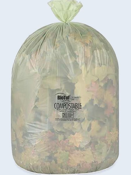 BioTuf bolsas compostables, 55-60 galones