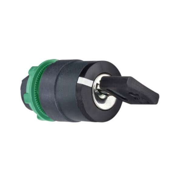 Cabeza selector de llave ZB5, 2 posiciones. ZB5AG4 Schneider Electric