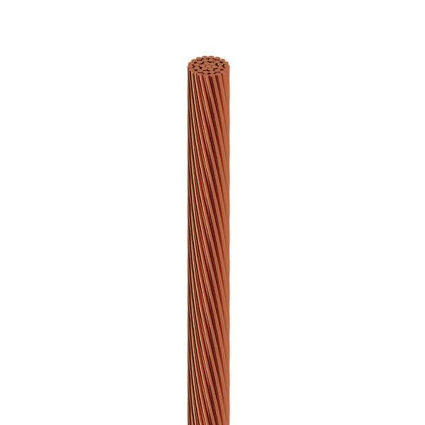 Cable de cobre semiduro desnudo, calibre 4, metro. CD-4T Kobrex