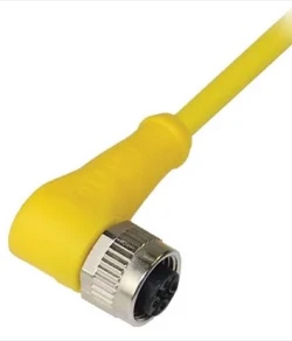 Cable M12 5P macho CODO 2m 4HILOS PVC codif-a BCC Balluff BCC05TF