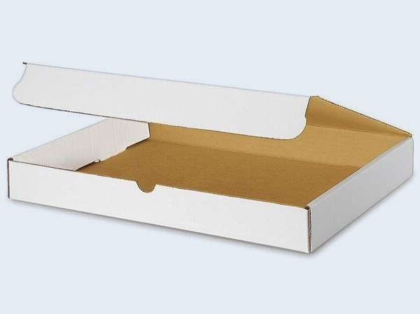 Cajas blancas para envíos 23 x 13 x 2 1/2 pulg