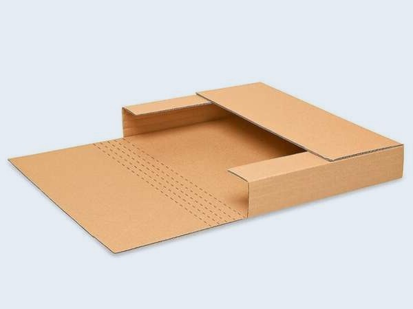 Cajas kraft de doblado fácil 14 1/4 x 11 1/4 pulg