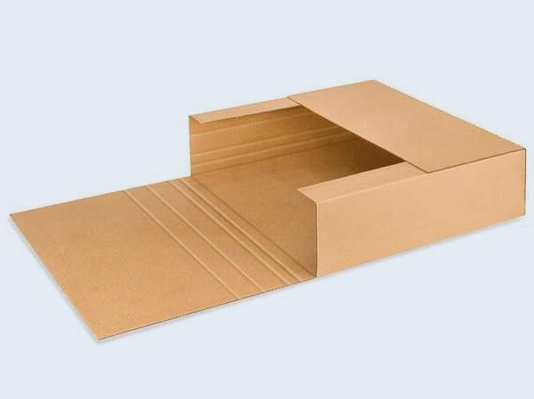 Cajas kraft de doblado fácil jumbo 20 x 20 pulg