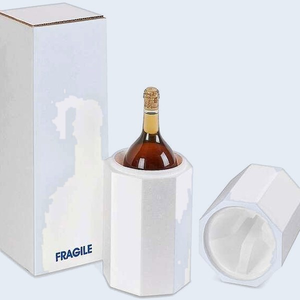 Cajas para envíos de botellas magnum, paquete para 1 botella