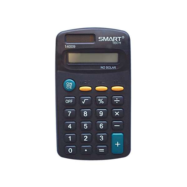 Calculadora Bolsillo 8Dig Pilas The Basic 14009