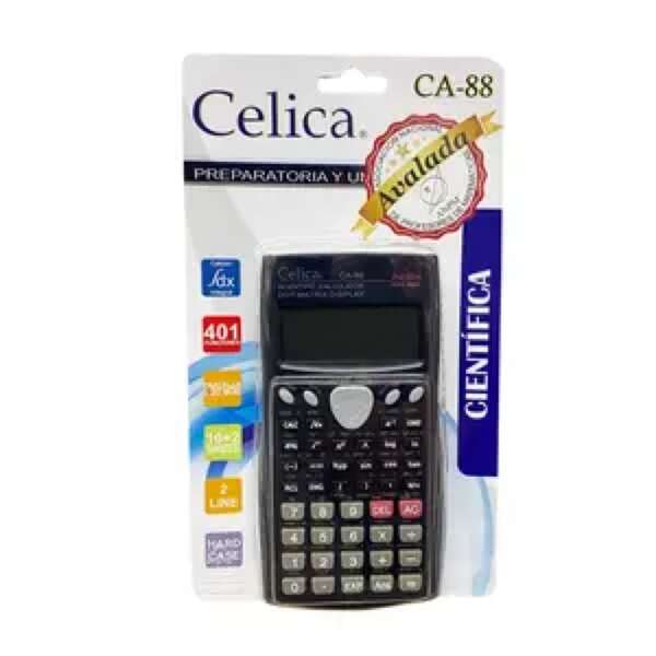 Calculadora Celica CA-88 401 funciones científica