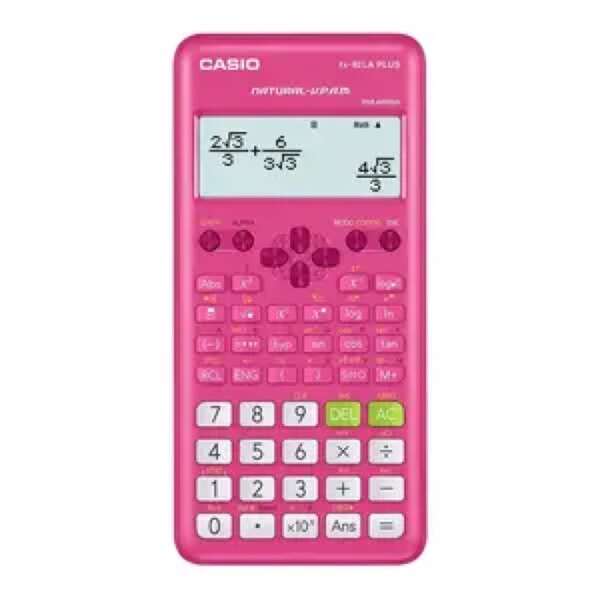 Calculadora científica Casio FX-82LAPLUS2PK rosa 252Fun