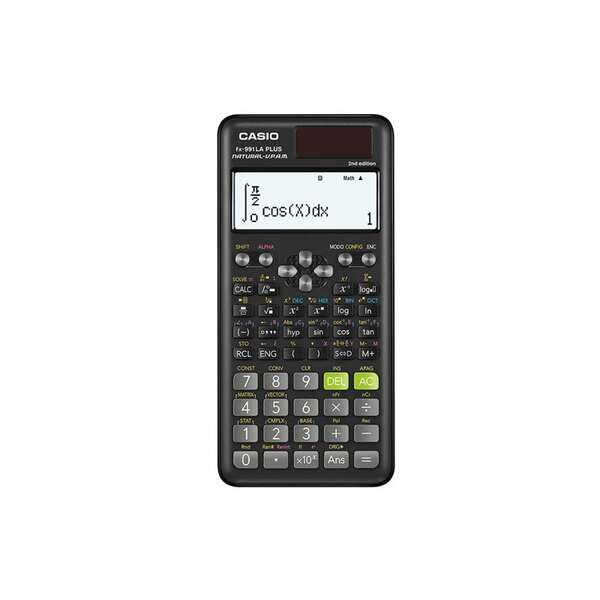 Calculadora Cientifica Casio Fx-991Laplus2 10+2Dig 417 Func Negra
