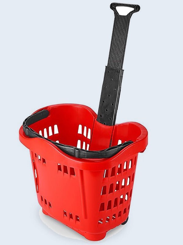 Canastillas con Ruedas para Compras