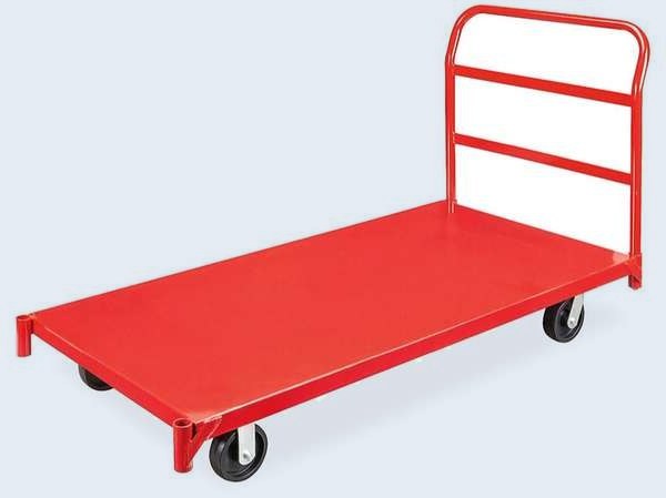 Carrito con plataforma de metal, 30 x 60 pulg