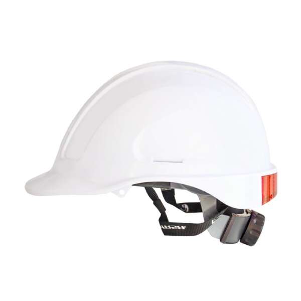 Casco dieléctrico con suspensión textil assembler Jyrsa blanco