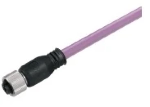 Conector c/cable PUR 5M 2POLOS Weidmuller 1873320500