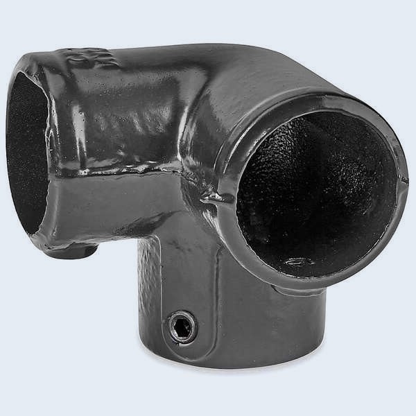 Conector de esquinas de hierro fundido, codo esquinero