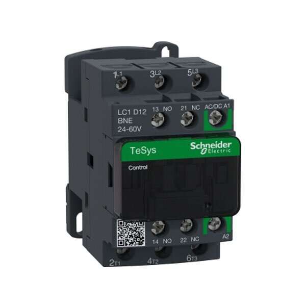 Contactor 3 polos, 12 A