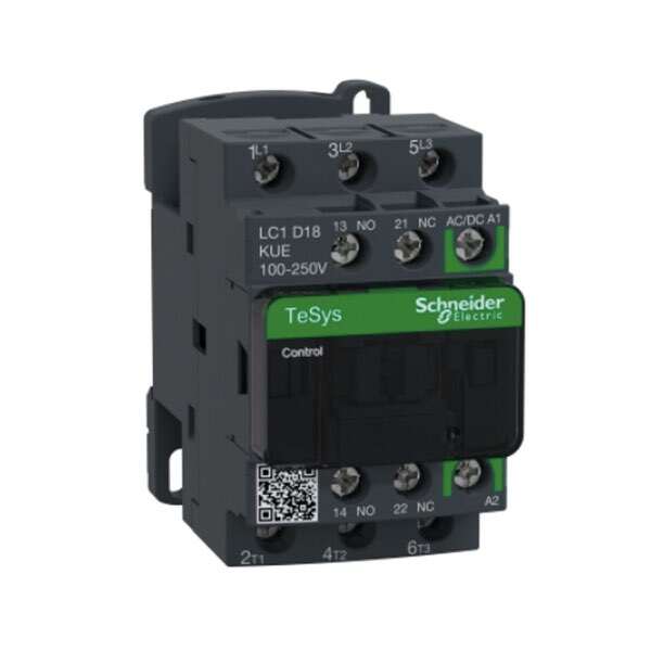 Contactor 3 polos, 18 A