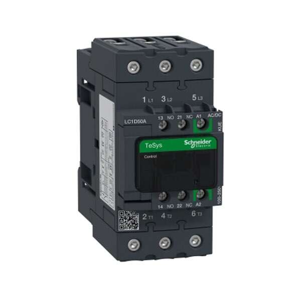Contactor 3 polos, 50 A