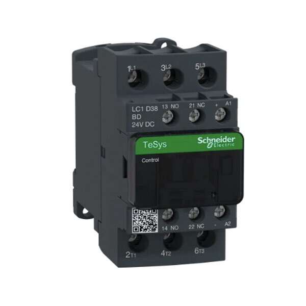 Contactor magnético, 3 polos, 38 A