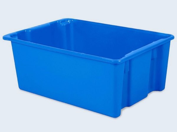 Contenedor Estibable y Embonable - 21 x 16 x 10", 53 x 41 x 25 cm