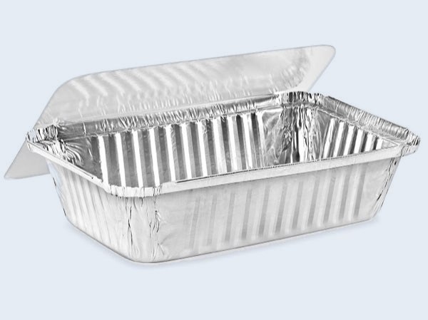 Contenedores de Aluminio de Comida para Llevar - 9 x 6"