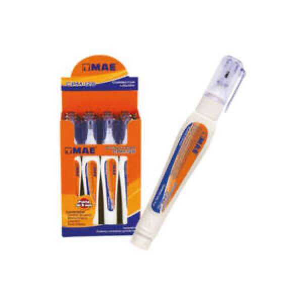 Corrector pluma Mae 8 ml caja con 112 piezas