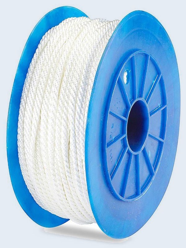 Cuerda de Nylon Torcido - 1 ⁄ 4 " x 600', 6 mm x 183 M
