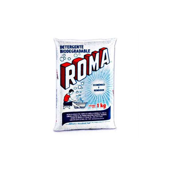 Detergente Biodegradable En Polvo Roma 1Kg 40454