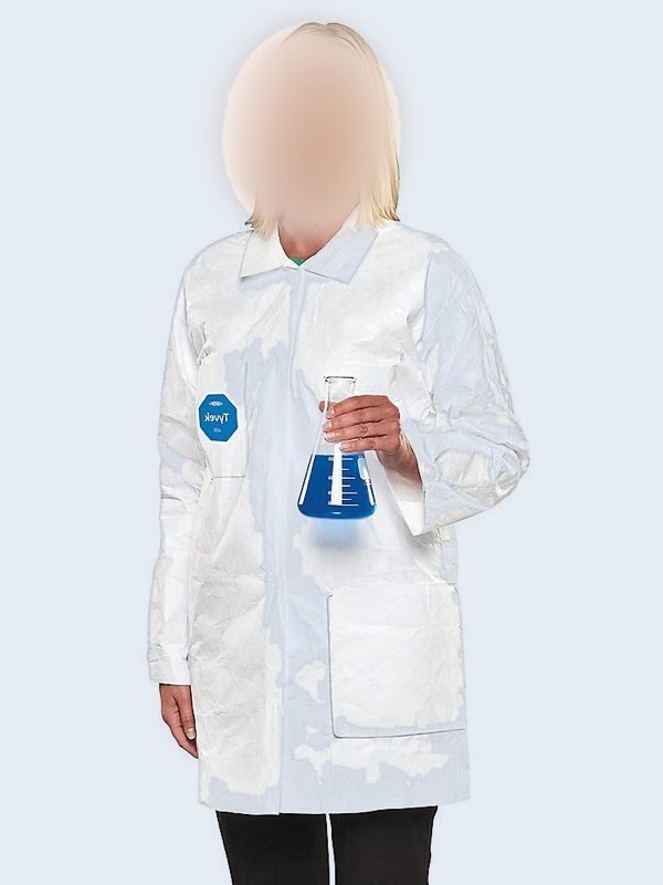 DuPont Bata de Tyvek 400 de Laboratorio