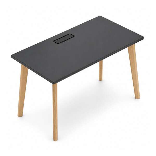 Escritorio de oficina recto, VERSA DASH, frente 200 cm