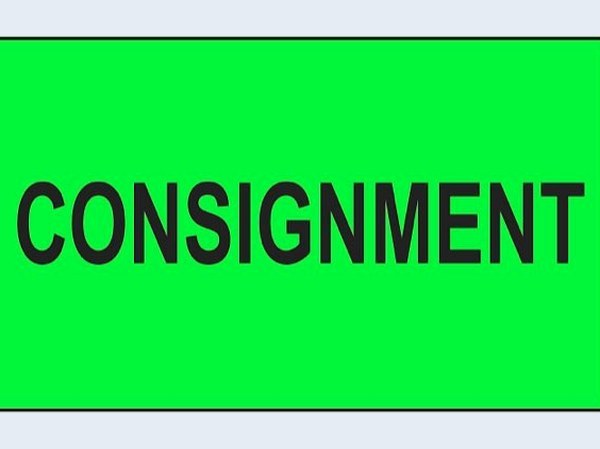 Etiquetas Adhesivas "Consignment" - 3 x 5"
