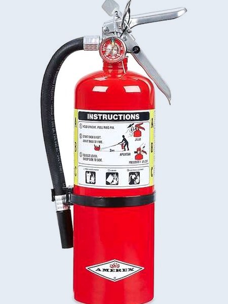 Extintor clase ABC, 5 lb, 3A:40B:C, 2.3 kg