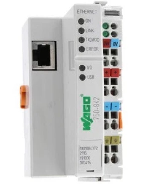 Fieldbus controlador Ethernet PROG tcp/ip 24VDC WAGO 750-842