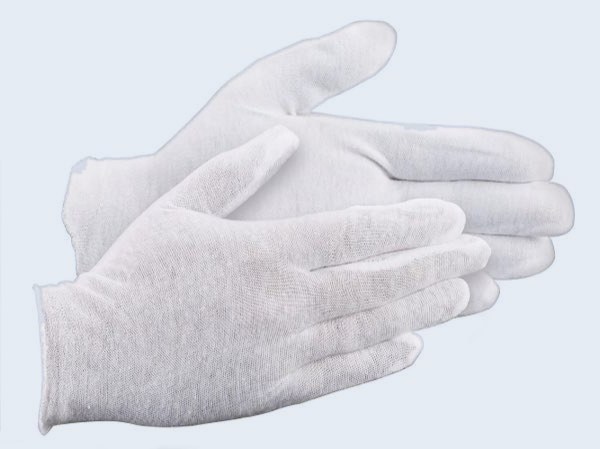 Guantes de Algodón para Inspección - Peso Pesado