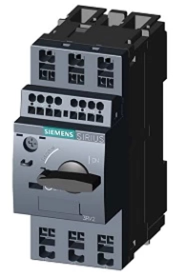 Guardamotor 1.8-2.5A S00 1NA-1NC resorte Siemens 3RV2011-1CA25