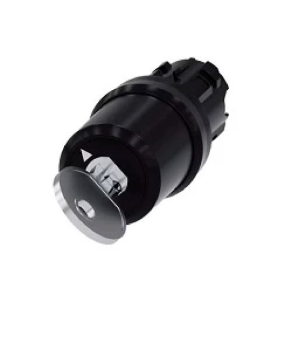 Interruptor de llave plastico 2 POS momentáneo Siemens 3SU1000-5BC01-0AA0