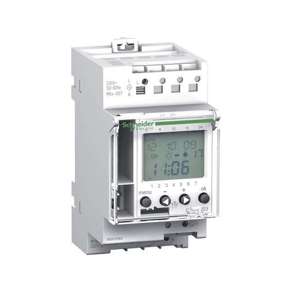 Interruptor Programable Astronómico 230v CCT15224 Schneider Electric.