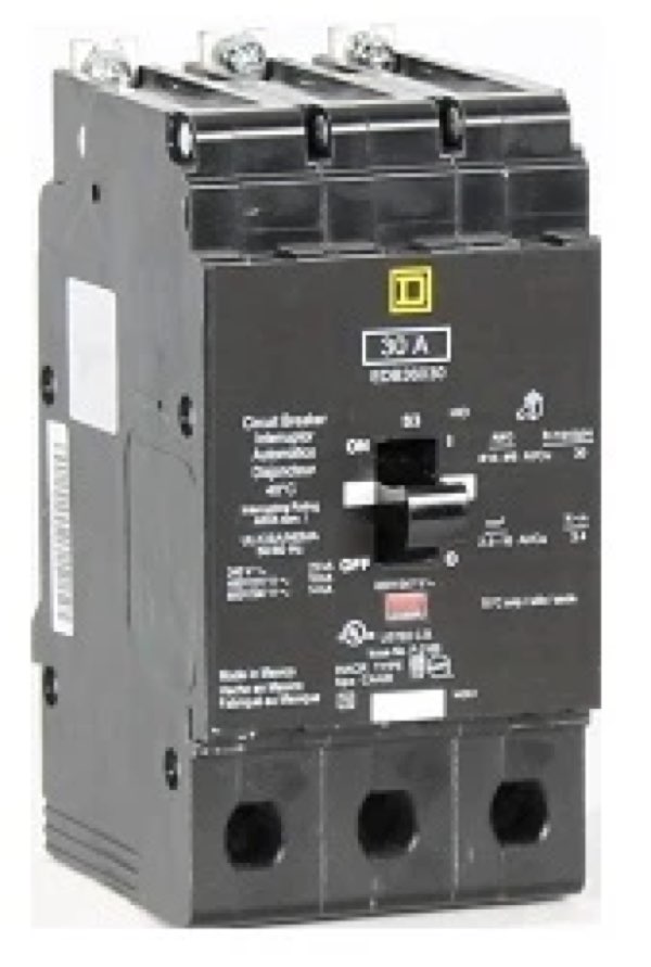 Interruptor termomagnético 3P 50AMP Square D EJB34050