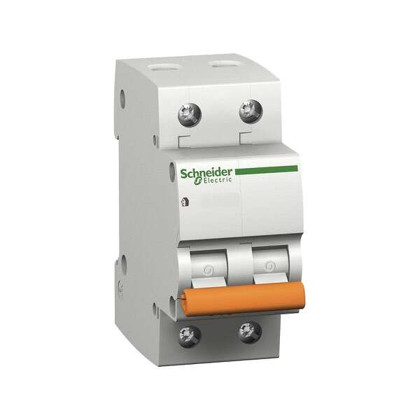 Interruptor Termomagnético para Riel DIN 2 Polos, 63A