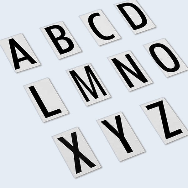 Kit de letras de vinil de 2 pulg