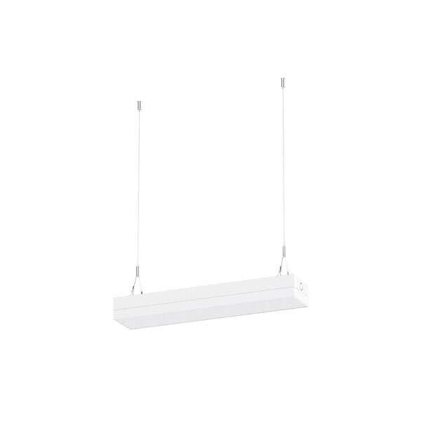 Lámpara para colgar en techo, terminado blanco, ajustable