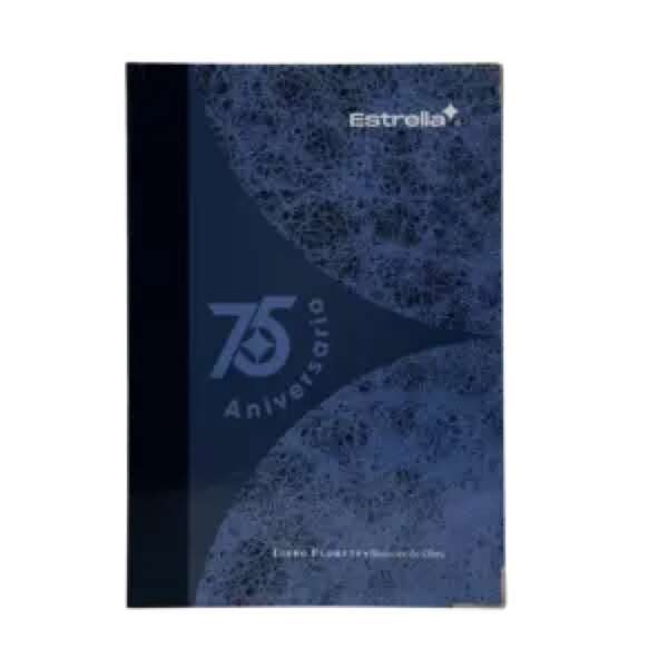 Libro Florete Estrella francés Bitacora 96 hojas
