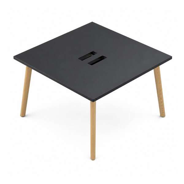Mesa bench para 2 usuarios, VERSA DASH, 120 × 150 cm