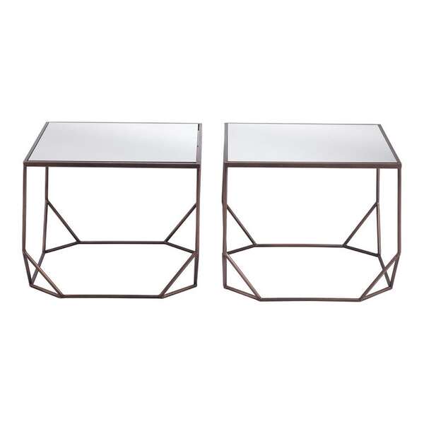 Mesa de centro para sala de espera, ZUO ARZON, bronce