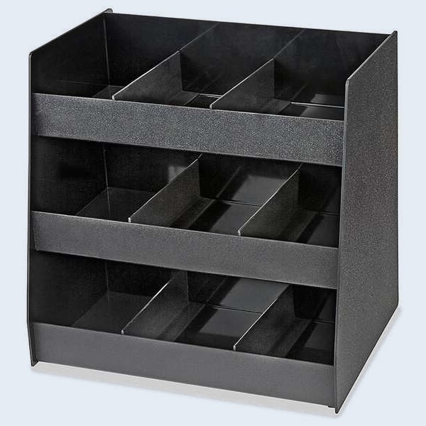 Organizador para cafeterías, 9 compartimentos