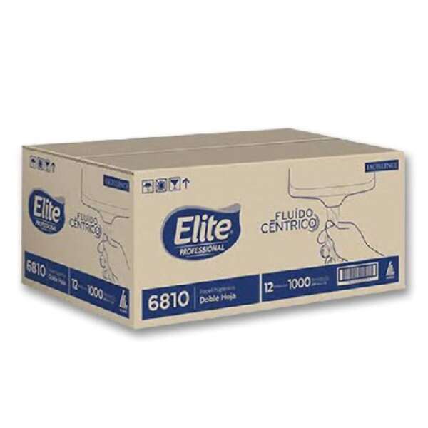 Papel higiénico de fluido céntrico Elite (6810)