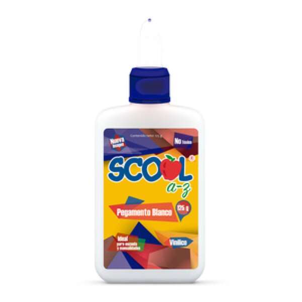 Pegamento blanco Scool 125 g