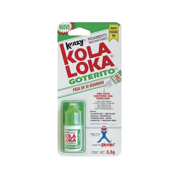 Pegamento Instantaneo 3.5G Goterito Blt Klg Mc