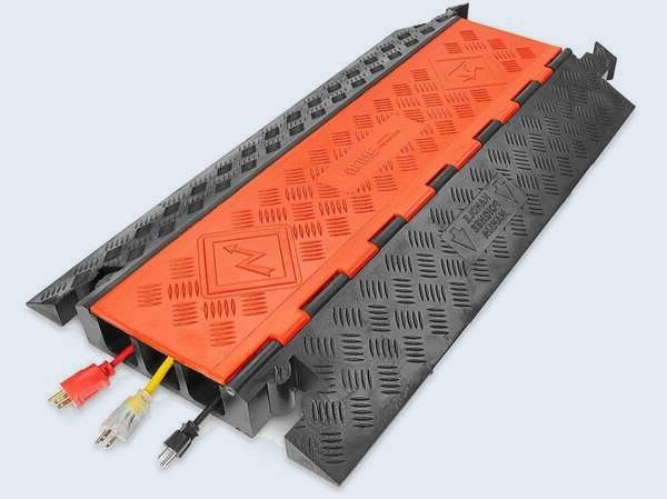 Protector para cables de 3 canales industrial