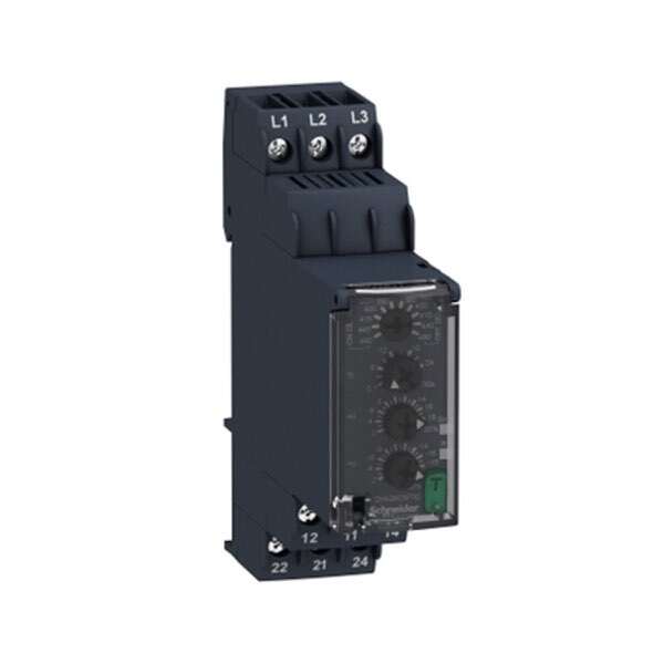 Relevador de control de voltaje trifásico 380/480vac. RM22TR33