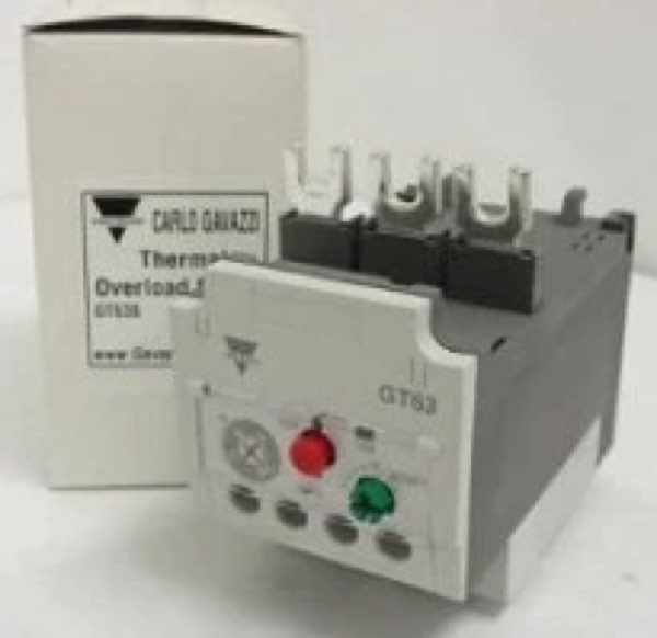 Relevador de sobrecarga Carlo Gavazzi GT63S65A
